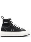 DSQUARED2 platform-sole high-top sneakers - Black
