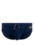 Dolce & Gabbana DG Essentials high-cut swimming trunks - Blue