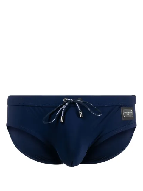 Dolce & Gabbana DG Essentials high-cut swimming trunks