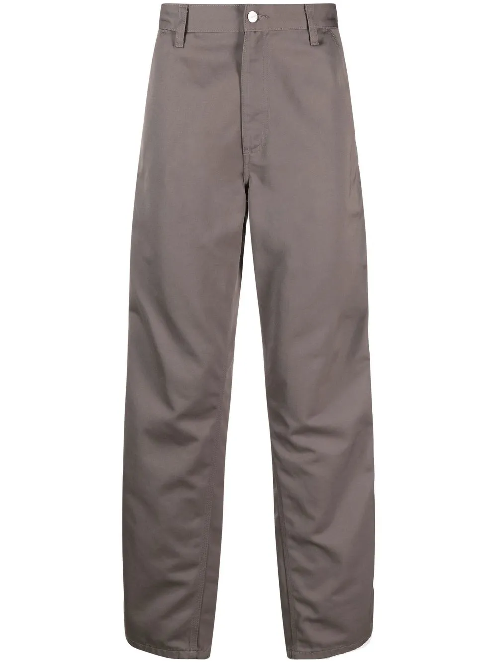 

Carhartt WIP pantalones rectos con parche del logo - Gris