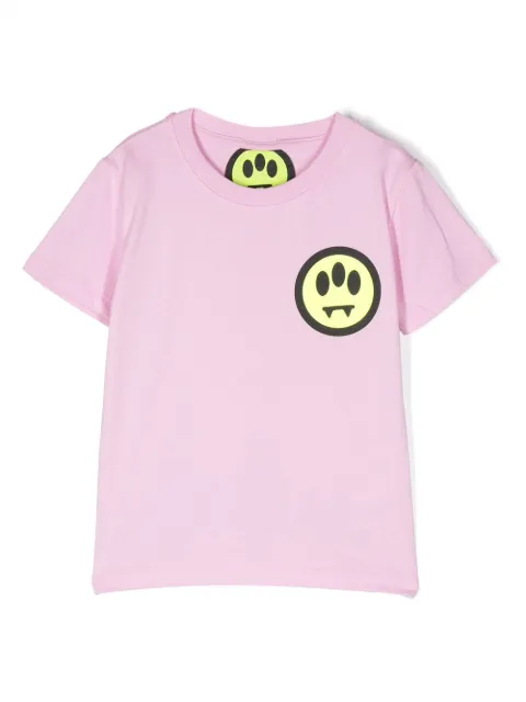 Barrow kids logo-print short-sleeved cotton T-shirt