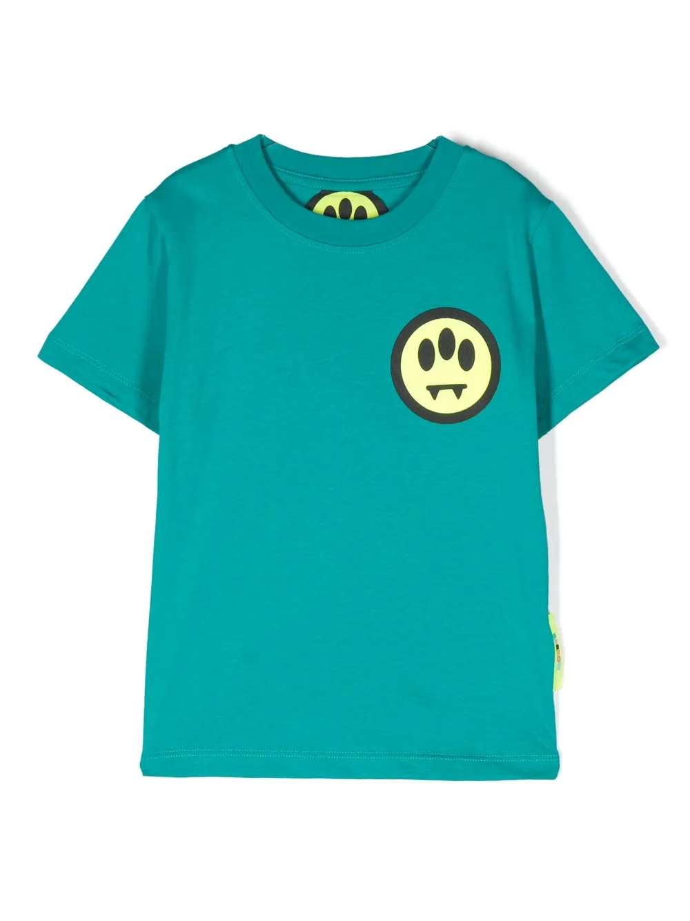 

Barrow kids logo-print cotton T-shirt - Green