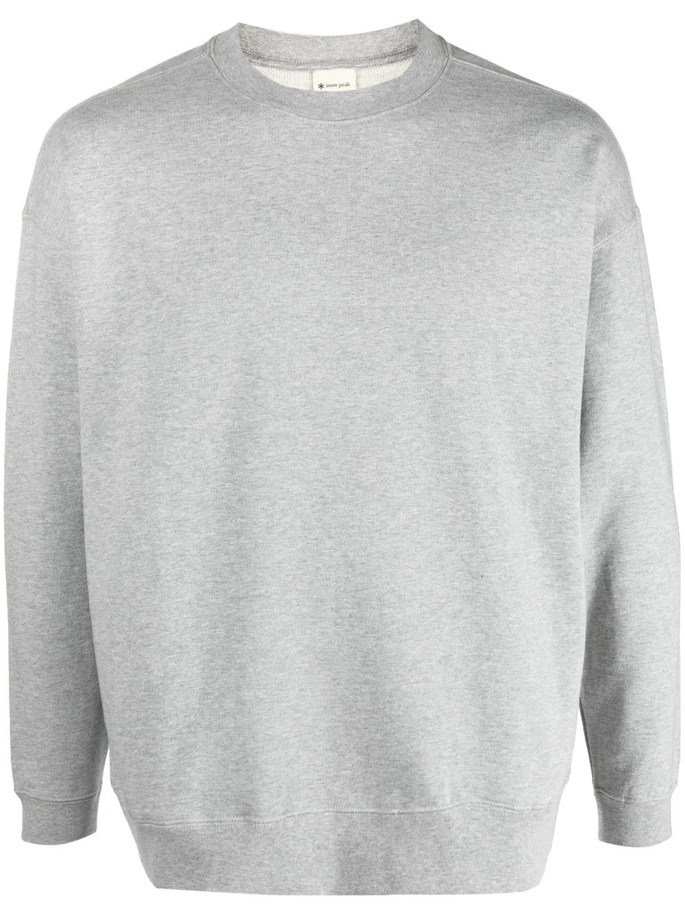 

Snow Peak crew-neck long-sleeve sweatshirt - Grey