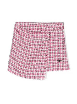 Msgm tweed mini skirt best sale