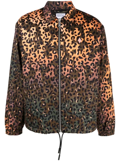 Marcelo Burlon County of Milan graphic-print zip-fastening jacket