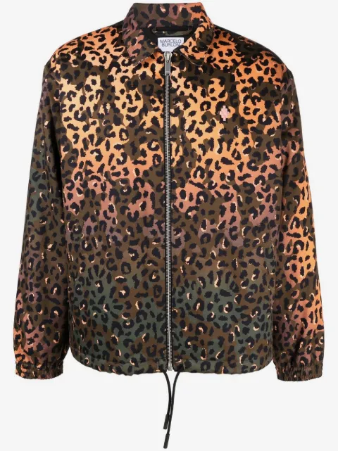 COUNTY OF MILAN graphic-print zip-fastening jacket