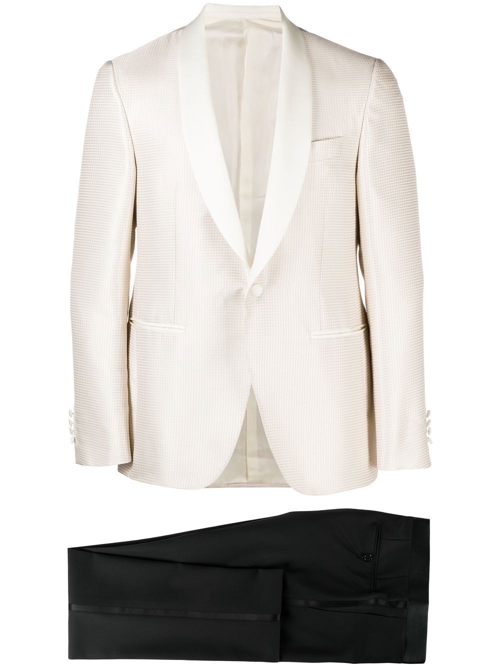 

Canali shawl-lapel dinner suit - Neutrals