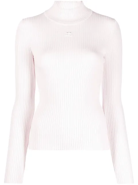 Courrèges Reedition ribbed sweater