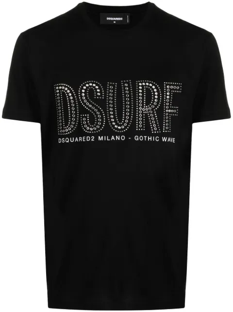 DSQUARED2 logo-studded short-sleeve T-shirt