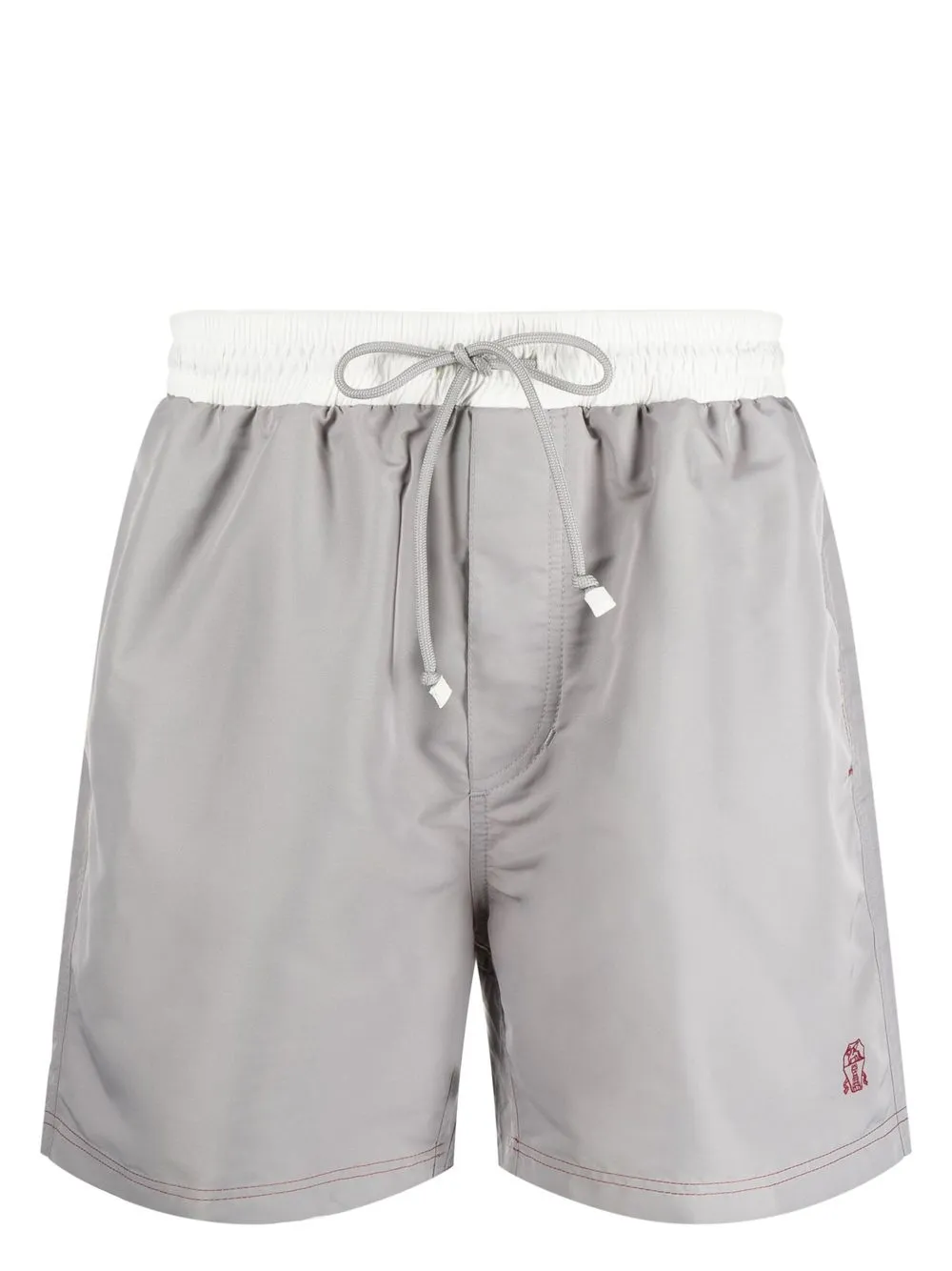 

Brunello Cucinelli two-tone swim shorts - Grey