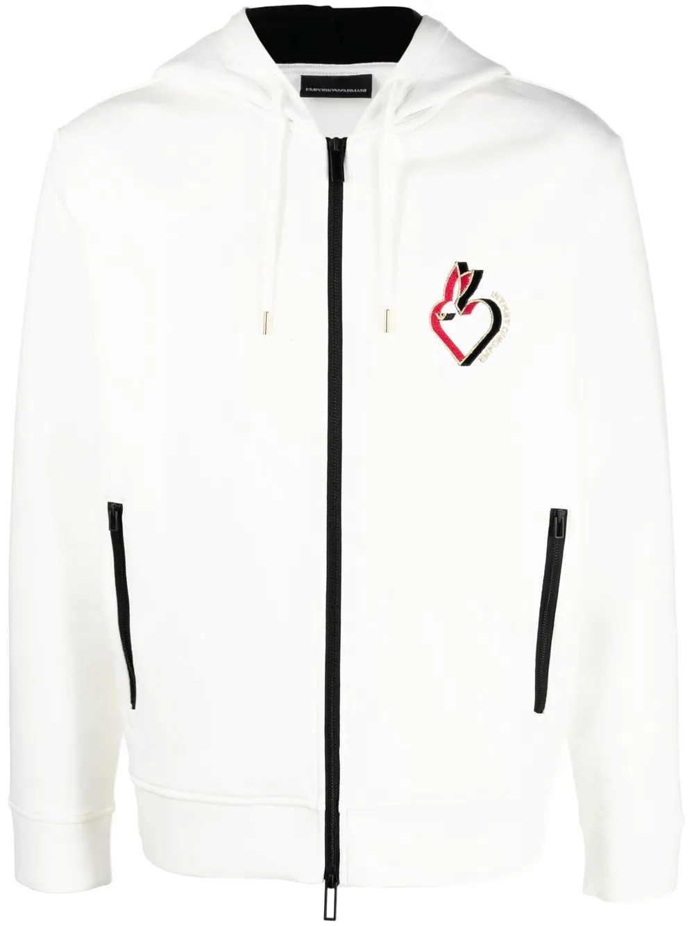 

Emporio Armani hoodie Year Of The Rabbit - Blanco