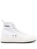 DSQUARED2 Berlin platform-sole high-top sneakers - White