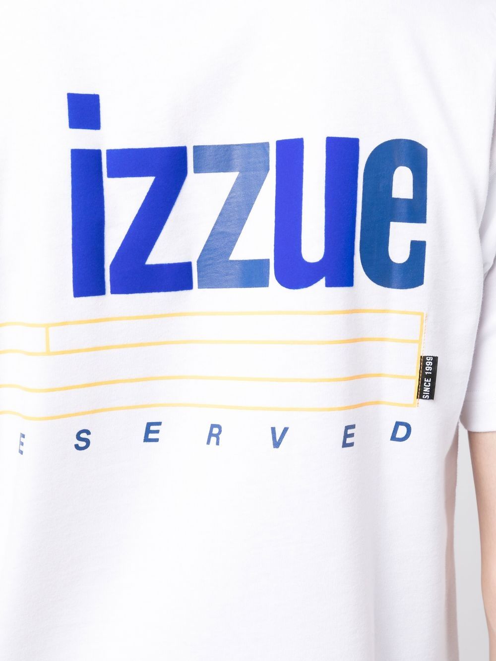 Shop Izzue Logo-print Cotton T-shirt In White