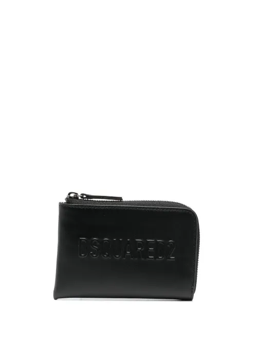Portefeuille à logo débossé - DSQUARED2 - Modalova