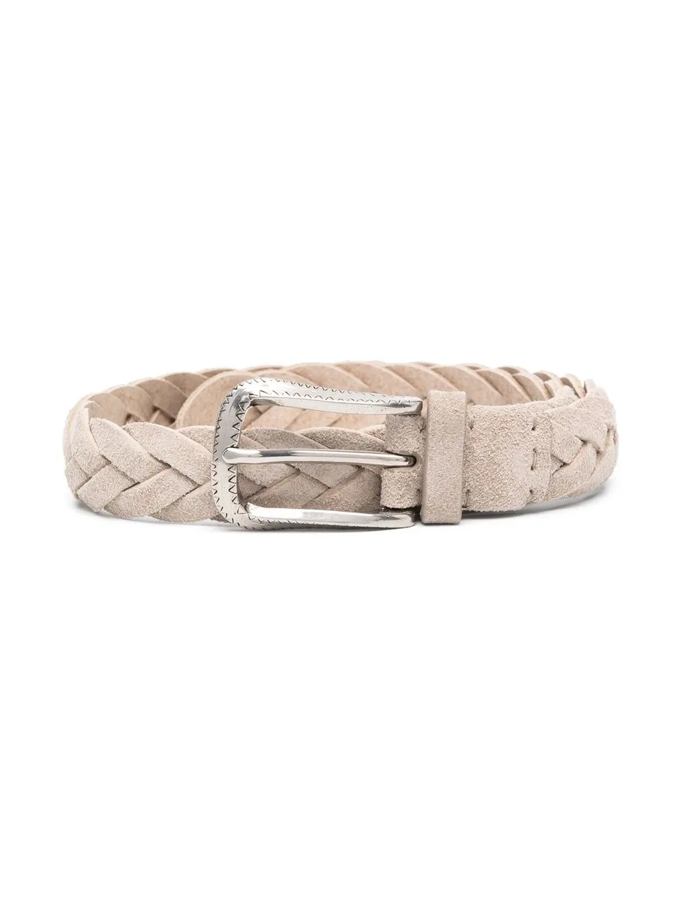 

Brunello Cucinelli Kids weaved leather belt - Neutrals