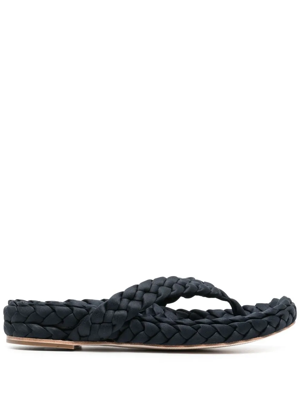 

Paloma Barceló Nea braided thong-strap sandals - Blue