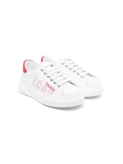 DSQUARED2 KIDS Icon logo-print sneakers