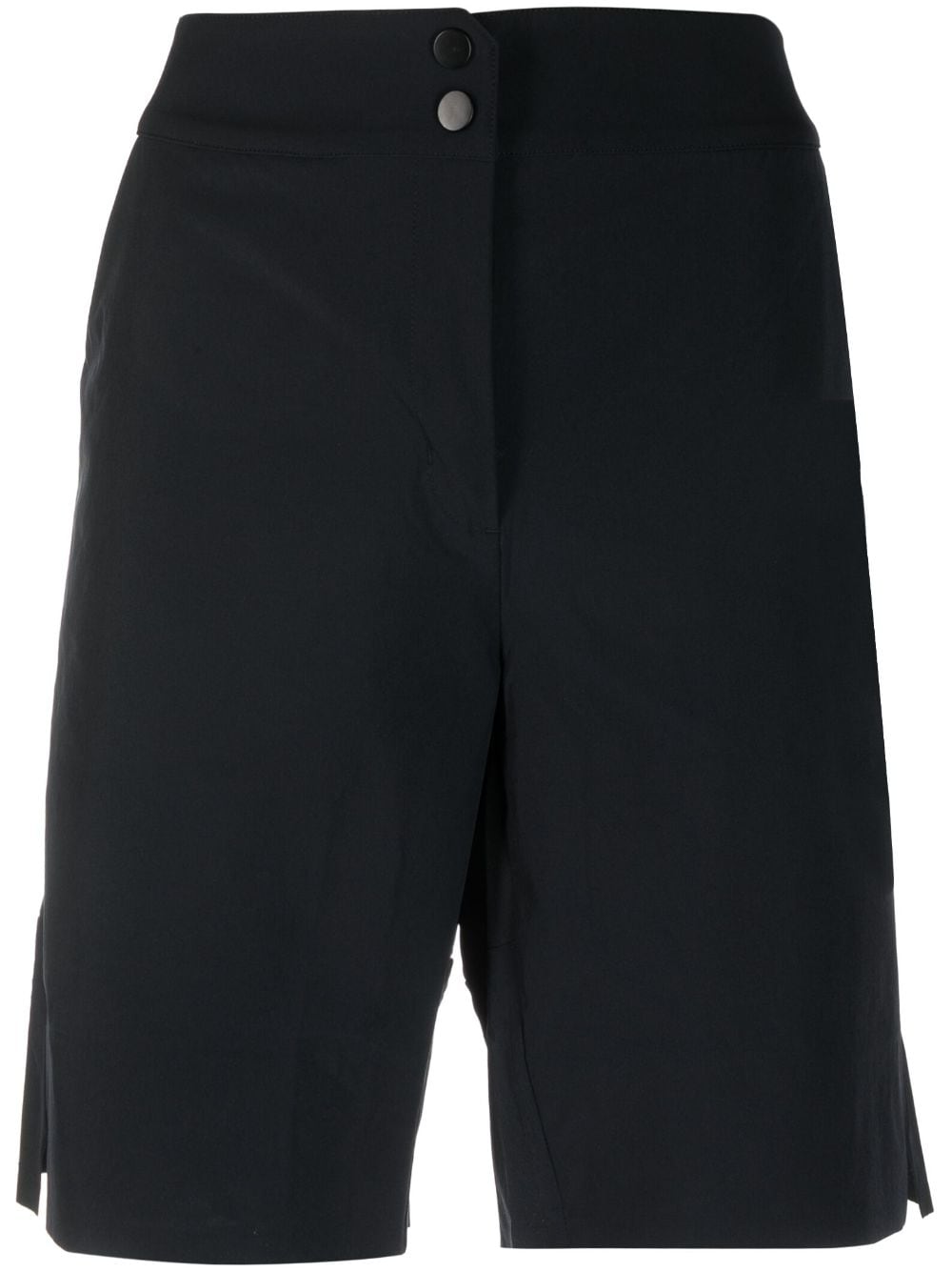 Shop Rossignol Logo-print Panelled Running Shorts In Black