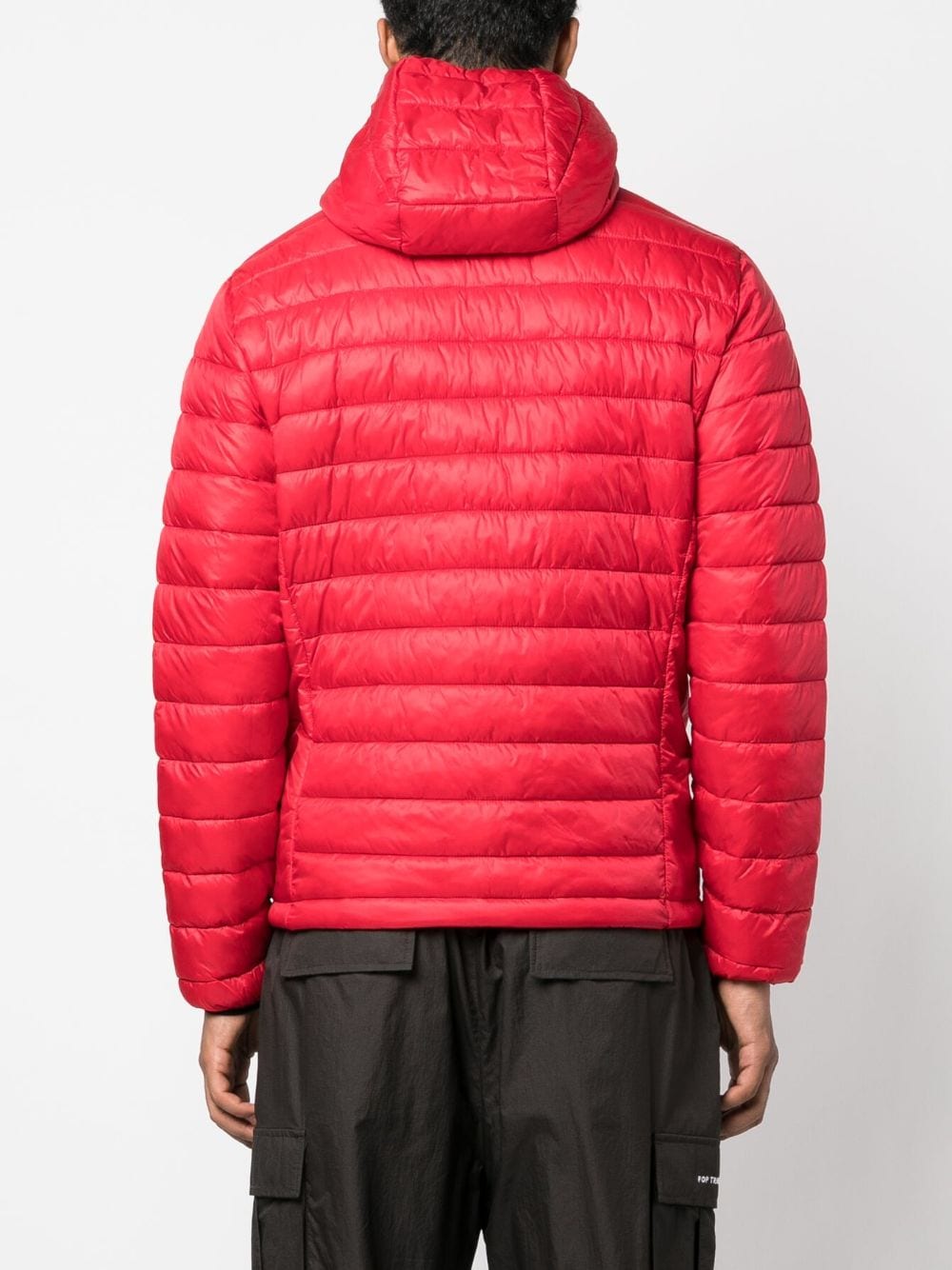 Shop Rossignol Rossi Hooded Padded Jacket In Rot