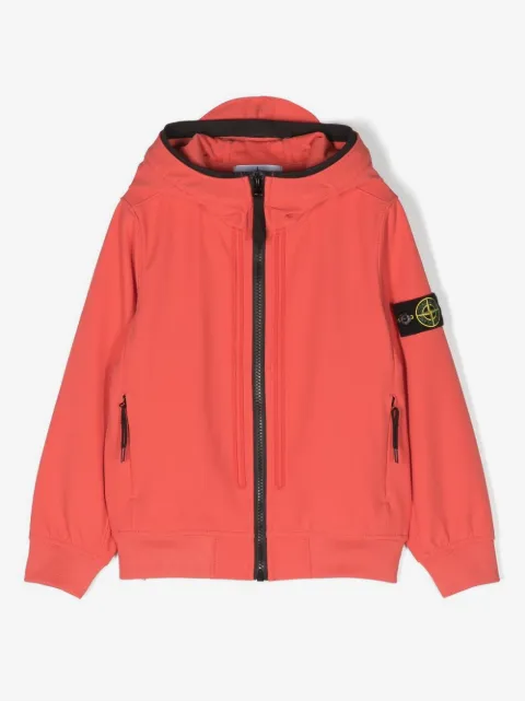 Stone Island Junior hooded lightweight jacket