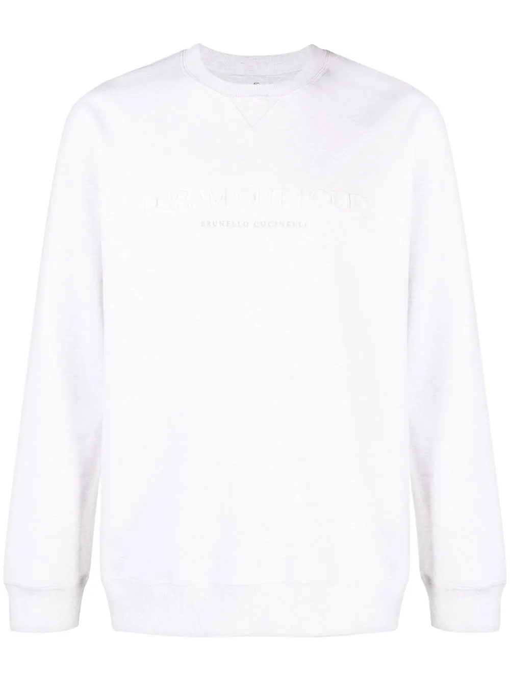 

Brunello Cucinelli logo-print sweatshirt - White