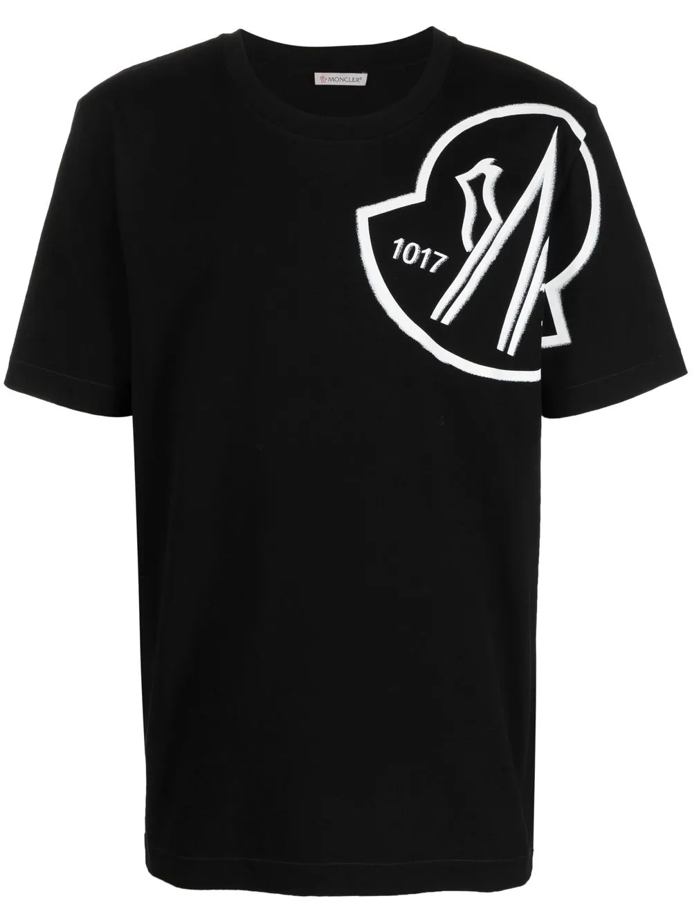 

Moncler logo-print short-sleeve T-shirt - Black