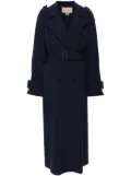 Gucci wool trench coat - Blue