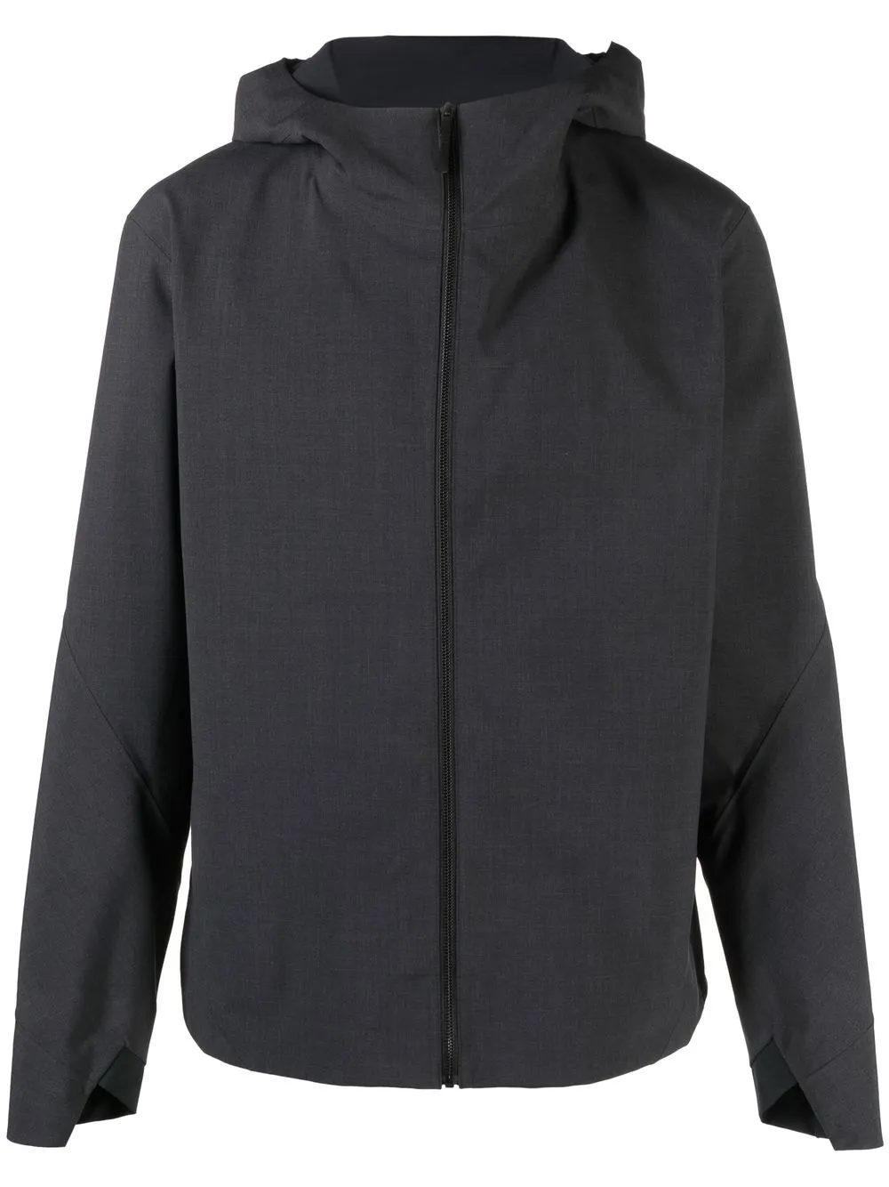 

Veilance panel-detail hooded jacket - Black