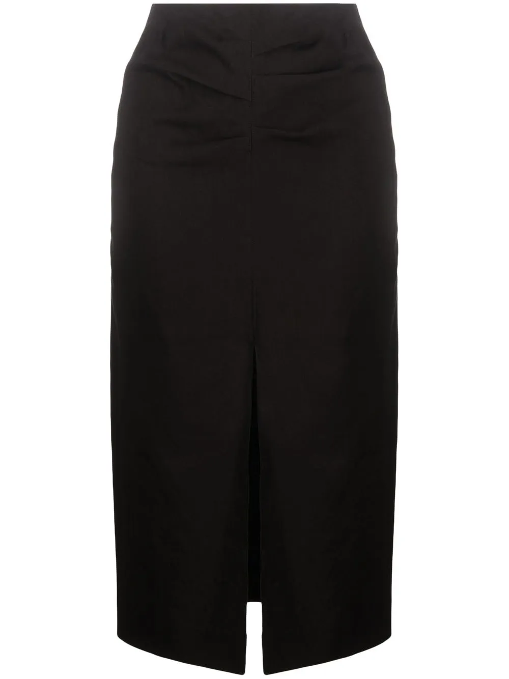 

Isabel Marant box-pleat pencil skirt - Black