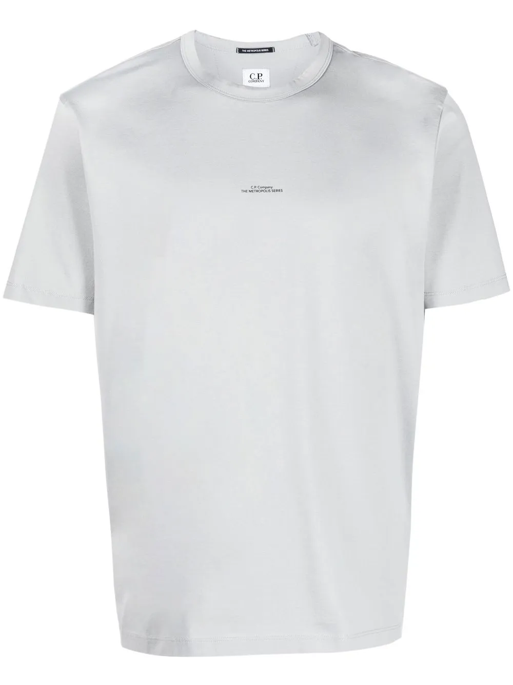 

C.P. Company playera con logo estampado - Gris
