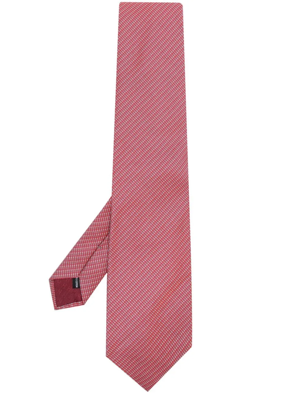 

Hermès corbata de seda con 2000 pre-owned - Rojo