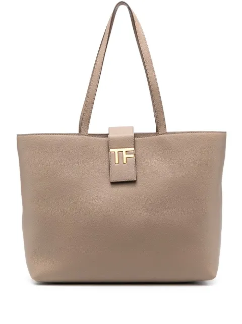 TOM FORD logo-plaque tote bag