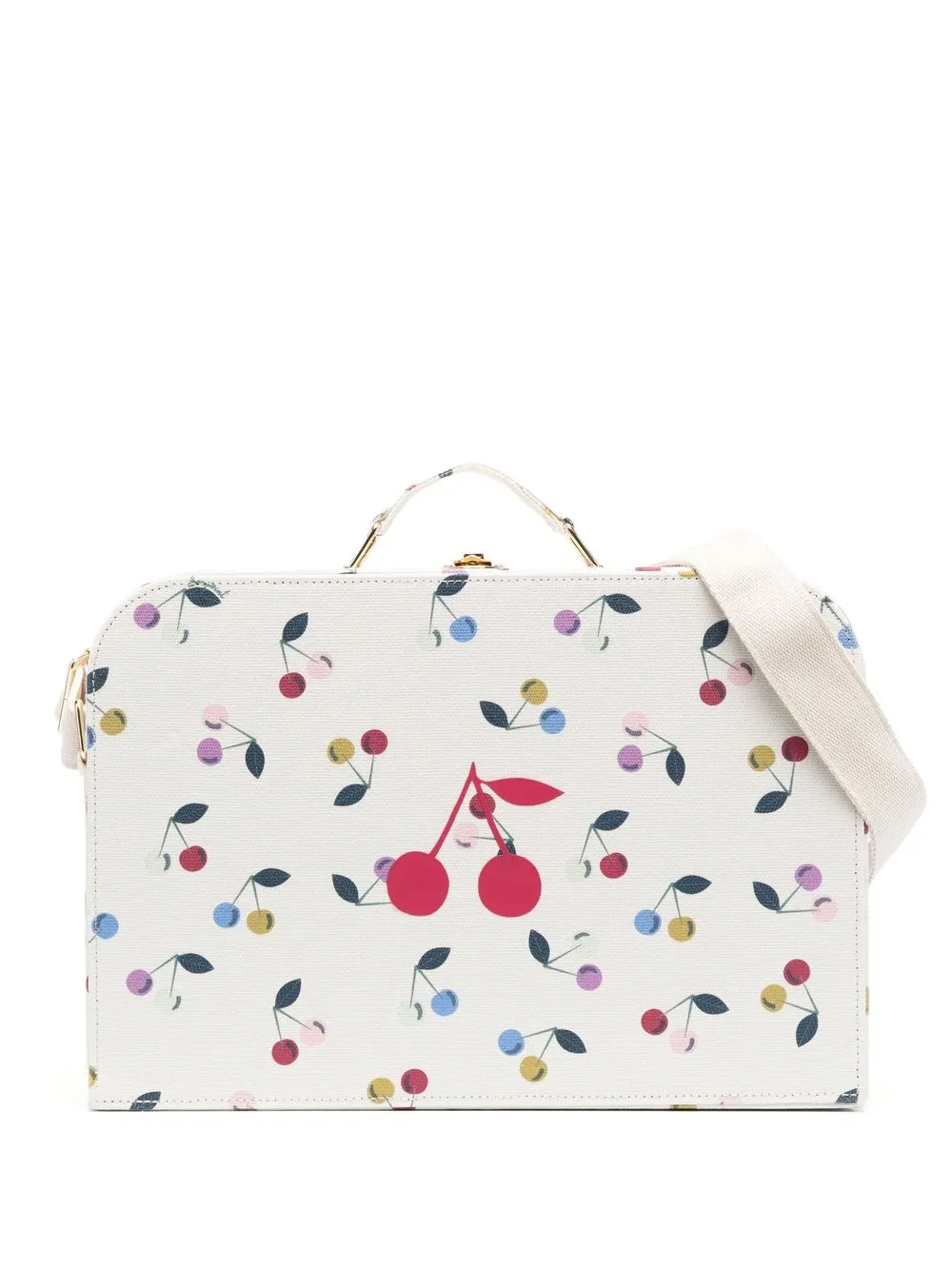 

Bonpoint cherry-print shoulder bag - Neutrals