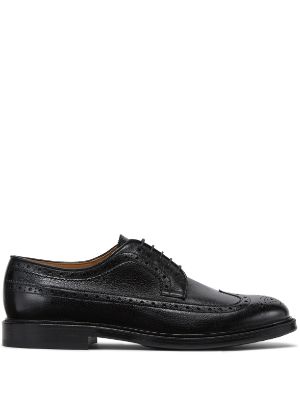 Mens brogues clearance with white sole