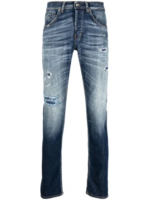 DONDUP jeans slim con efecto lavado