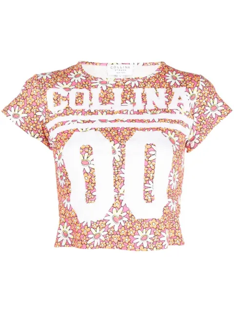 Collina Strada playera manga corta con logo estampado 