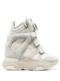 ISABEL MARANT Balskee high-top leather sneakers - White