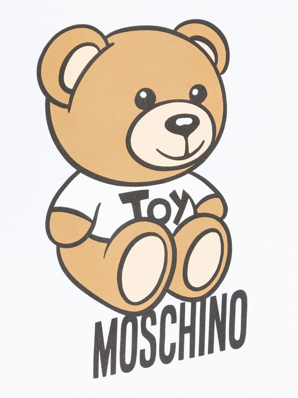 Moschino Kids Teddy-Bear Logo Print Dress - Farfetch
