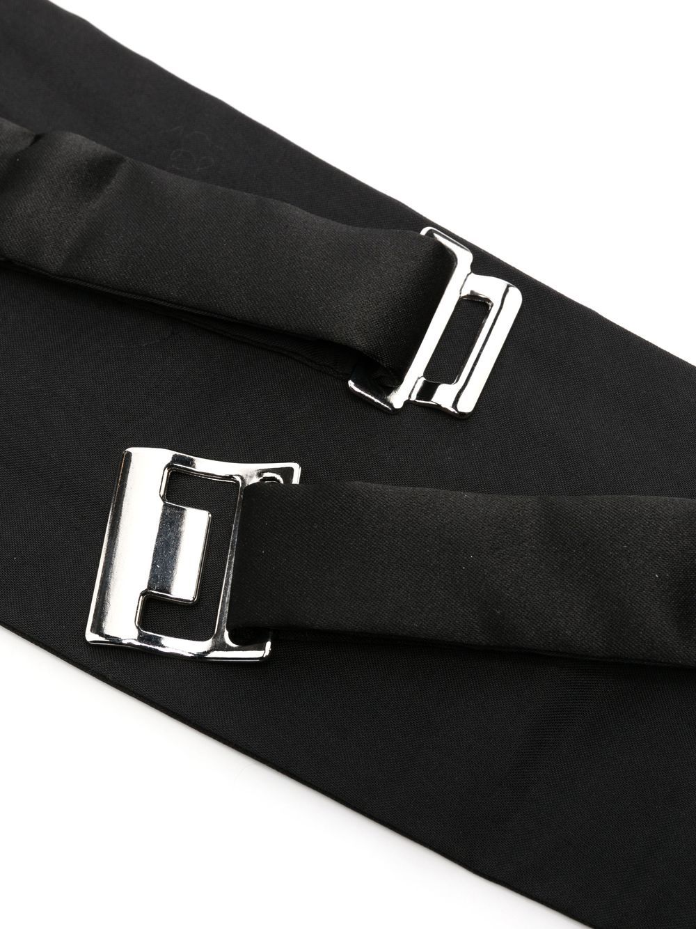 Corneliani Geplooide cummerbund - Zwart