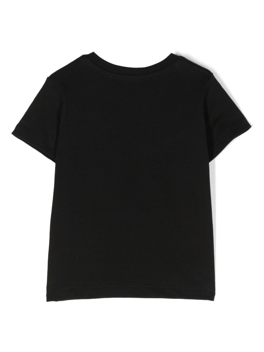 MSGM Kids T-shirt met logoprint - Zwart