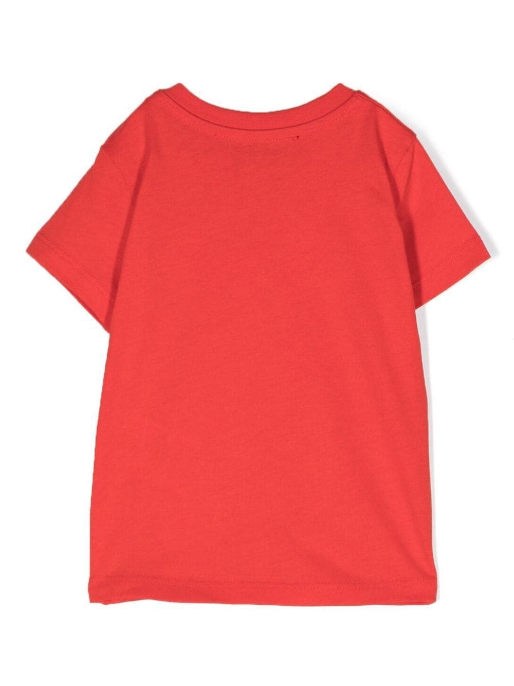 MSGM Kids T-shirt met geborduurd logo - Rood