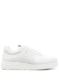 Givenchy monogram-pattern leather sneakers - White