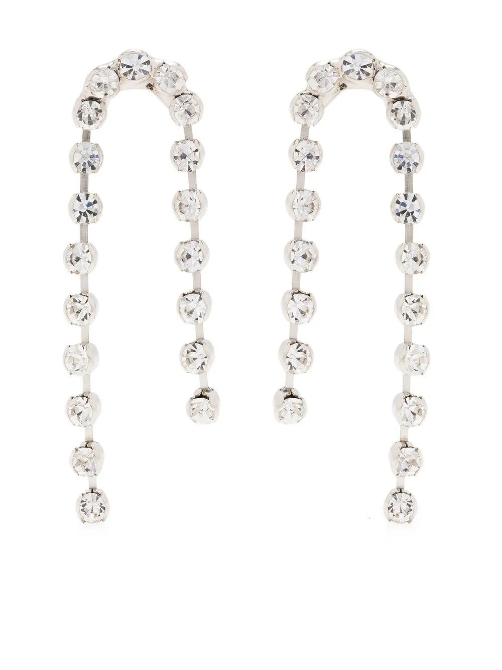 

Forte Forte crystal-embellished drop earrings - Silver