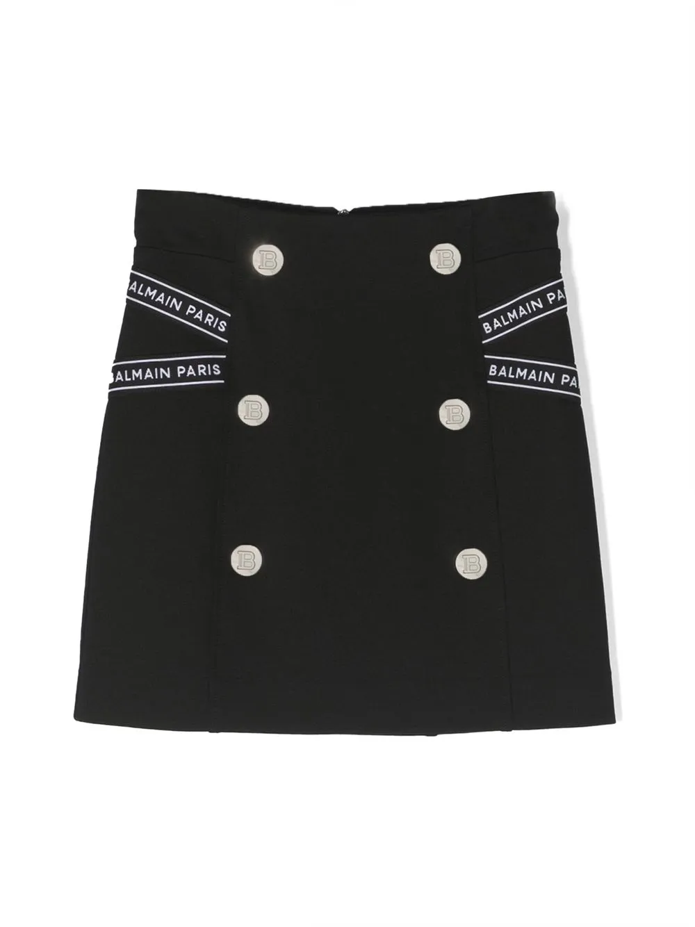 

Balmain Kids double-breasted mini skirt - Black