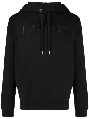 Saint Laurent ジップパーカー Saint Laurent ハーフジップ パーカー | ブラック | FARFETCH JP