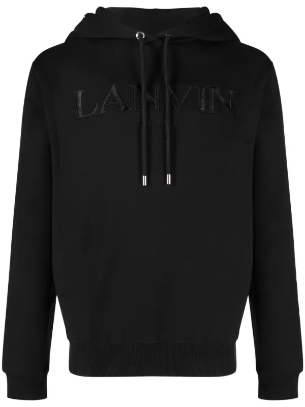 LANVIN メンズ　フードコート44 ブラック 19580740_43857229_600.jpg