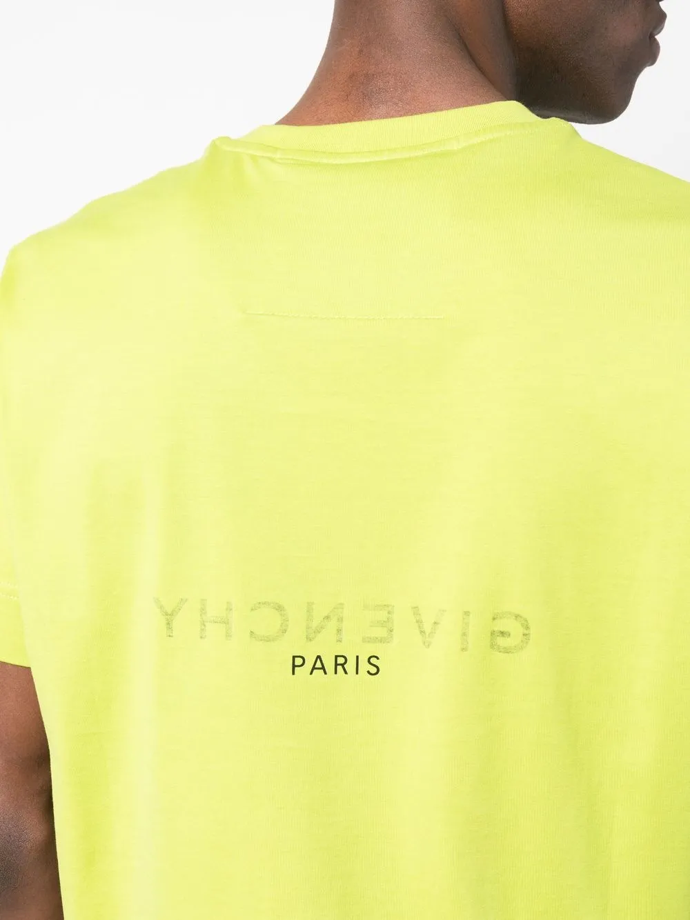 Shop Givenchy Logo-print Detail T-shirt In Green