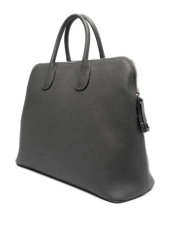 Valextra レザーハンドバッグ | グレー | FARFETCH JP