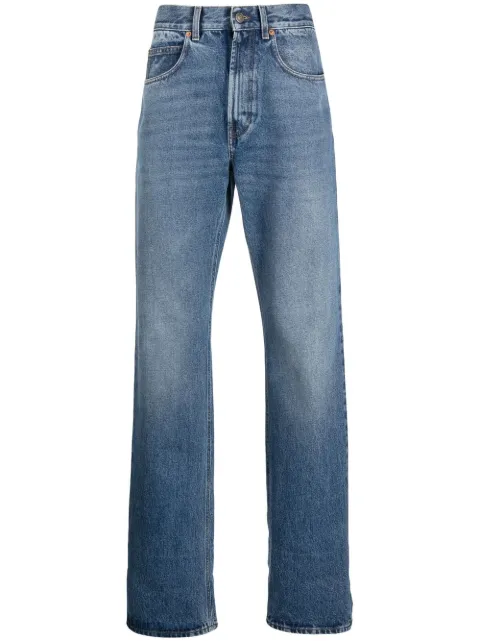 Gucci GG-trim straight-leg jeans