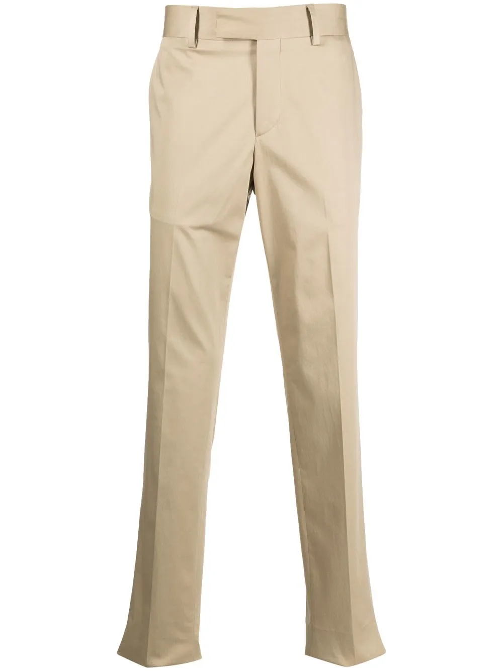 

Lardini straight-leg cotton chinos - Neutrals